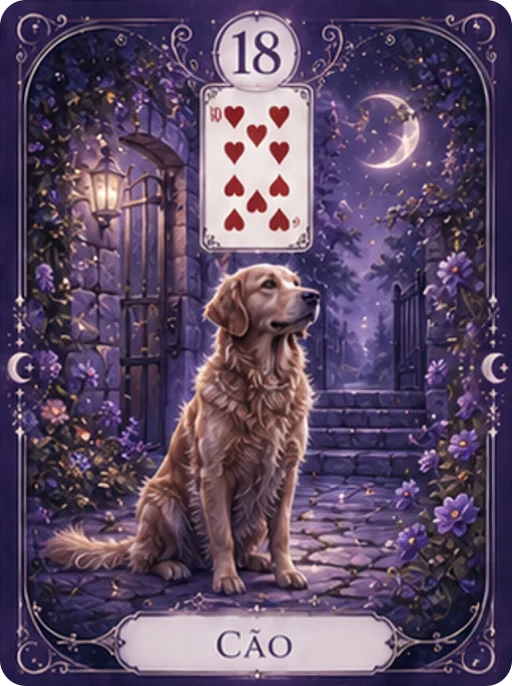 O Cão — carta 18