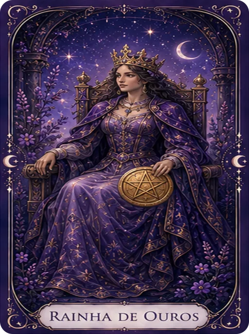 Rainha de Ouros — carta 77